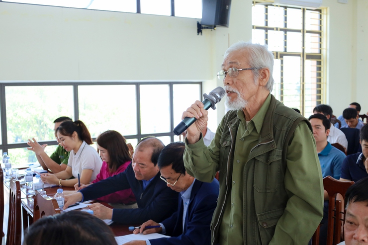 Đối thoại trực tiếp giữa cấp ủy, chính quyền xã Suối Hai với Nhân dân: Lắng nghe để hành động- Ảnh 5.