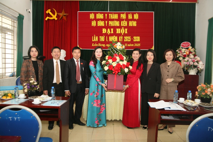 Đại hội Hội Đông y phường Kiến Hưng lần thứ nhất, nhiệm kỳ 2025 - 2030- Ảnh 2.