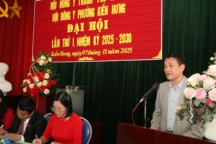Đại hội Hội Đông y phường Kiến Hưng lần thứ nhất, nhiệm kỳ 2025 - 2030- Ảnh 3.