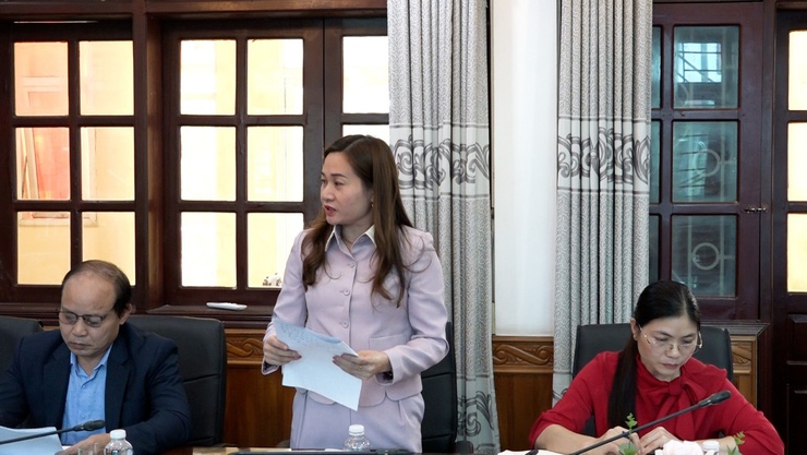 Thường trực Đảng ủy xã Mỹ Đức giao ban với Uỷ ban MTTQ và các tổ chức chính trị - xã hội để đánh giá kết quả 4 tháng sau khi thực hiện mô hình chính quyền địa phương 2 cấp- Ảnh 5.