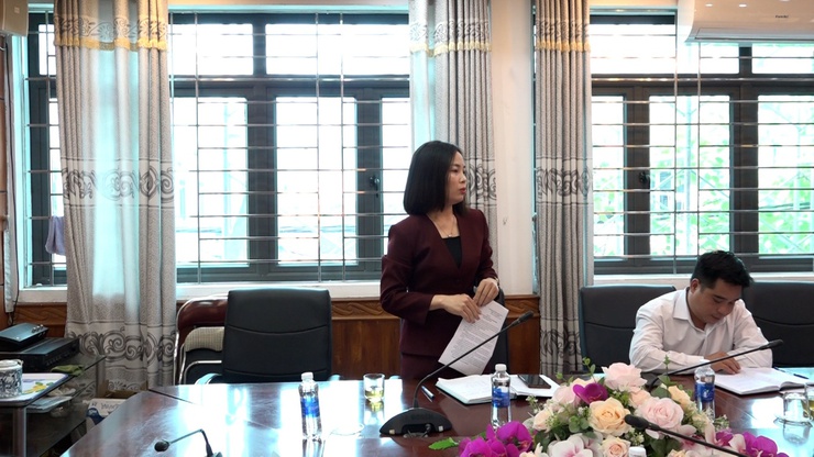 Thường trực Đảng ủy xã Mỹ Đức giao ban với Uỷ ban MTTQ và các tổ chức chính trị - xã hội để đánh giá kết quả 4 tháng sau khi thực hiện mô hình chính quyền địa phương 2 cấp- Ảnh 8.