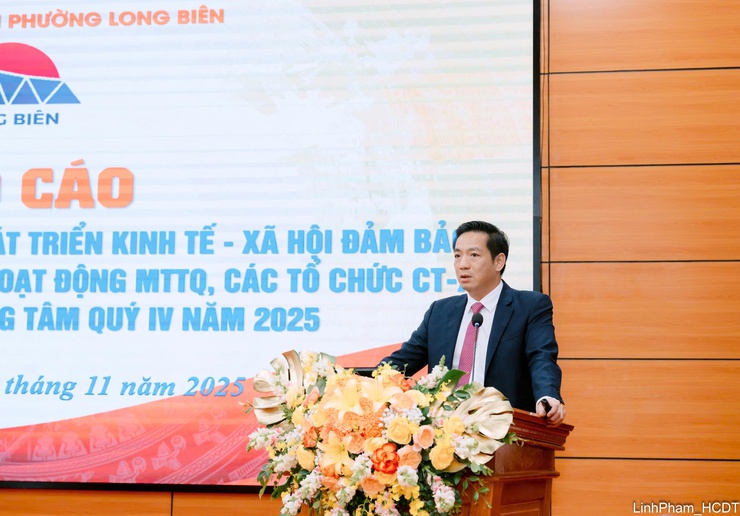 Phường Long Biên tổ chức đối thoại định kỳ giữa người đứng đầu cấp uỷ, Chính quyền với Nhân dân năm 2025- Ảnh 4.