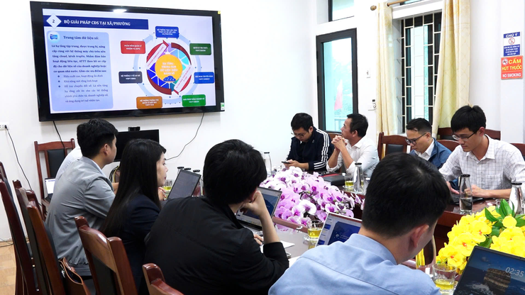 THƯỜNG TRỰC ĐẢNG ỦY XÃ DÂN HÒA LÀM VIỆC VỚI VNPT VỀ ĐỀ ÁN CHUYỂN ĐỔI SỐ CHO MÔ HÌNH CHÍNH QUYỀN ĐỊA PHƯƠNG HAI CẤP- Ảnh 3.