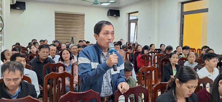 Xã Hát Môn: Hội nghị đối thoại với cá nhân, tổ chức về thủ tục hành chính năm 2025- Ảnh 4.