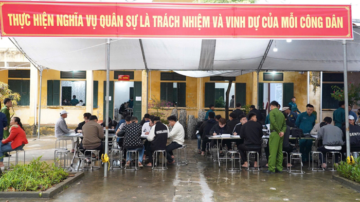 XÃ YÊN LÃNG TỔ CHỨC KHÁM SƠ TUYỂN SỨC KHỎE NGHĨA VỤ QUÂN SỰ NĂM 2026- Ảnh 1.