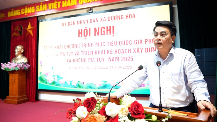 Hội nghị triển khai chương trình mục tiêu quốc gia phòng, chống ma tuý và triển khai kế hoạch xây dựng xã không ma tuý năm 2025- Ảnh 18.