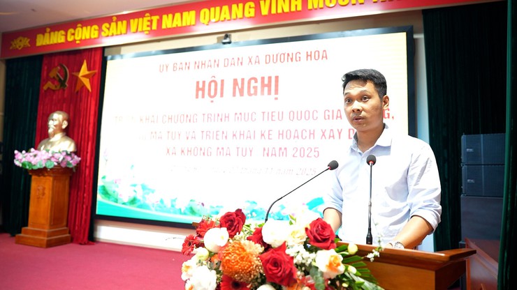 Hội nghị triển khai chương trình mục tiêu quốc gia phòng, chống ma tuý và triển khai kế hoạch xây dựng xã không ma tuý năm 2025- Ảnh 7.