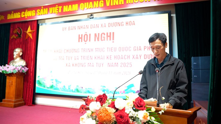 Hội nghị triển khai chương trình mục tiêu quốc gia phòng, chống ma tuý và triển khai kế hoạch xây dựng xã không ma tuý năm 2025- Ảnh 8.