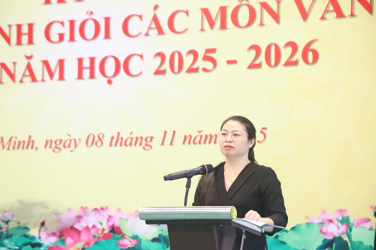 Quang Minh khai mạc Kỳ thi học sinh giỏi các môn văn hóa lớp 9 năm học 202-2026- Ảnh 2.