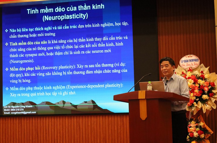 Hội thảo khoa học "Sức khỏe não bộ: Phòng ngừa suy giảm và tăng cường trí nhớ"- Ảnh 3.