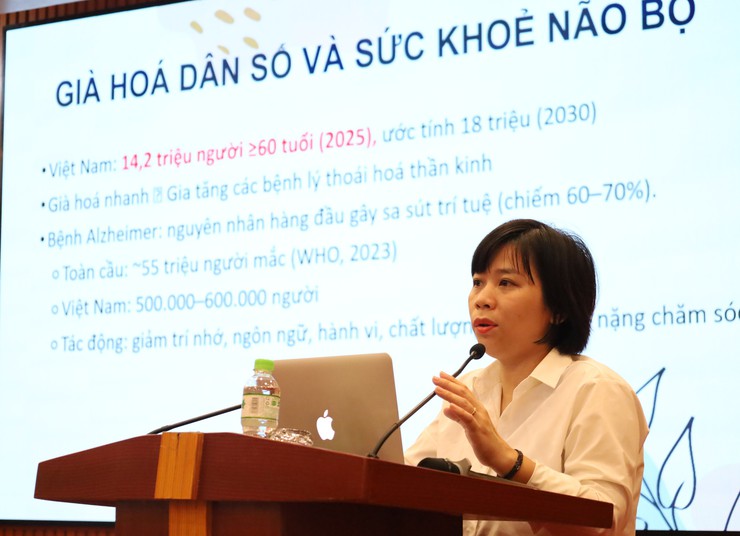 Hội thảo khoa học "Sức khỏe não bộ: Phòng ngừa suy giảm và tăng cường trí nhớ"- Ảnh 5.