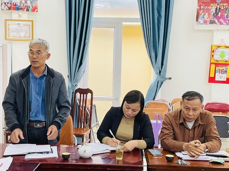 BAN VĂN HOÁ XÃ HỘI HĐND XÃ GIÁM SÁT CÔNG TÁC QUẢN LÝ NGHĨA TRANG VÀ HOẠT ĐỘNG VĂN HÓA TẠI THÔN KIM CHÂM, HỮU VĨNH- Ảnh 5.