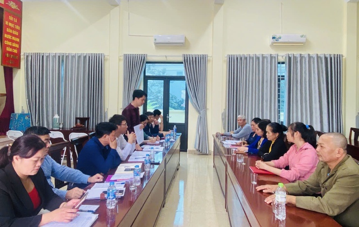 BAN VĂN HOÁ XÃ HỘI HĐND XÃ GIÁM SÁT CÔNG TÁC QUẢN LÝ NGHĨA TRANG VÀ HOẠT ĐỘNG VĂN HÓA TẠI THÔN KIM CHÂM, HỮU VĨNH- Ảnh 3.