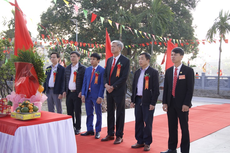 Thôn Lưu Khê và thôn Trần Đăng Xã Ứng Thiên tổ chức lễ khánh thành Đình làng: Gìn giữ và lan tỏa giá trị văn hóa truyền thống- Ảnh 30.