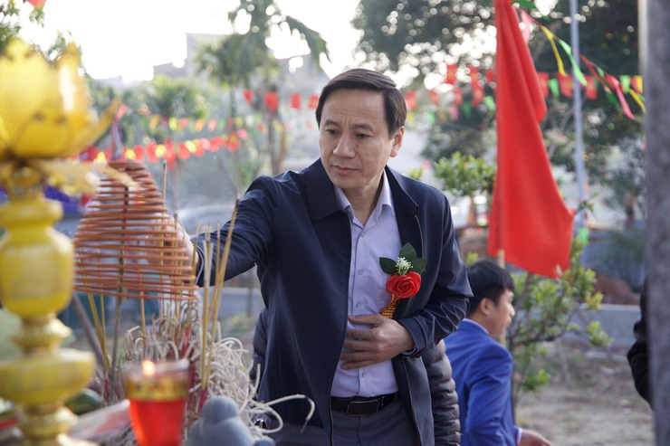 Thôn Lưu Khê và thôn Trần Đăng Xã Ứng Thiên tổ chức lễ khánh thành Đình làng: Gìn giữ và lan tỏa giá trị văn hóa truyền thống- Ảnh 32.