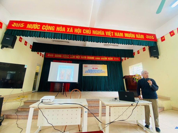 Hội thảo thiết kế mẫu sản phẩm thủ công mỹ nghệ và phát triển văn hóa thiết kế sáng tạo cho các cơ sở sản xuất kinh doanh sản phẩm làng nghề kết hợp du lịch- Ảnh 4.