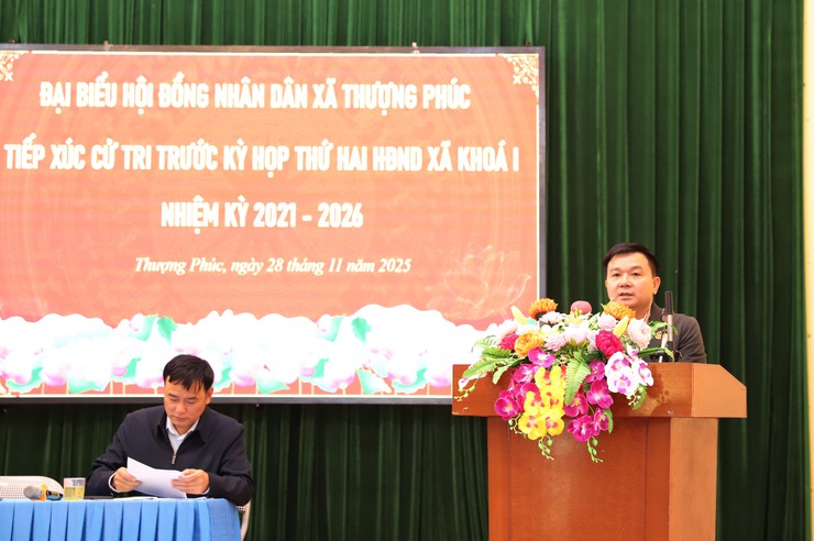 Tổ đại biểu HĐND xã do Đồng chí Lương Văn Tú – Phó Chủ tịch HĐND xã làm Tổ trưởng tiếp xúc cử tri các Thôn thuộc xã Dũng Tiến cũ- Ảnh 3.