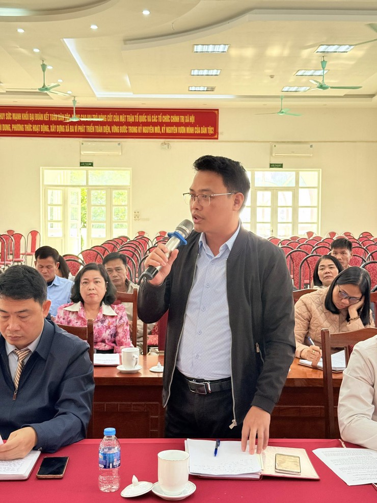 UBND XÃ BA VÌ TỔ CHỨC HỘI NGHỊ PHIÊN TOÀN THỂ ĐÁNH GIÁ KẾT QUẢ THỰC HIỆN NHIỆM VỤ KINH TẾ - XÃ HỘI, ANQP THÁNG 11 TRIỂN KHAI NHIỆM VỤ THÁNG 12 NĂM 2025- Ảnh 4.