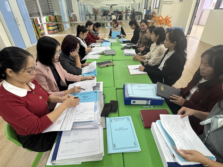 Phú Xuyên kiểm tra công tác phổ cập giáo dục và xóa mù chữ năm 2025- Ảnh 6.