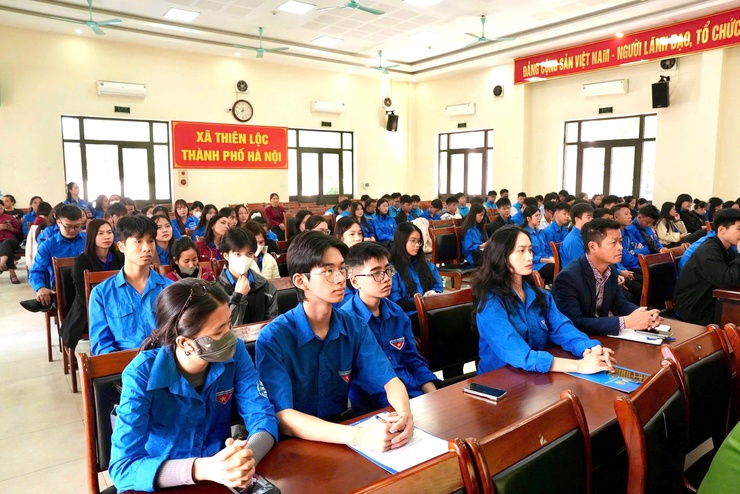 XÃ THIÊN LỘC TỔ CHỨC TỌA ĐÀM PHÁT HUY VAI TRÒ THANH NIÊN TRONG CẢI CÁCH HÀNH CHÍNH VÀ CHUYỂN ĐỔI SỐ- Ảnh 8.