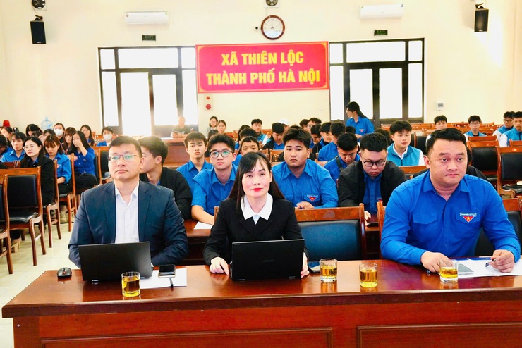 XÃ THIÊN LỘC TỔ CHỨC TỌA ĐÀM PHÁT HUY VAI TRÒ THANH NIÊN TRONG CẢI CÁCH HÀNH CHÍNH VÀ CHUYỂN ĐỔI SỐ- Ảnh 2.