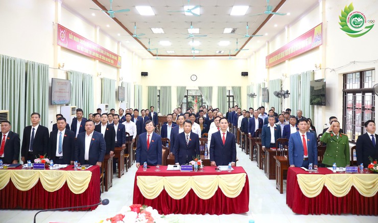 Khai mạc kỳ họp thứ Ba HĐND xã Phú Cát kháo XX, nhiệm kỳ 2025 – 2030- Ảnh 1.