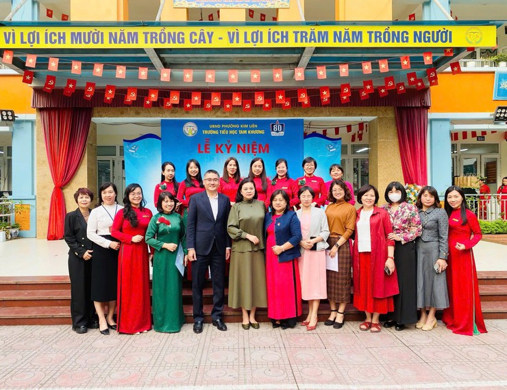 TRƯỜNG TIỂU HỌC TAM KHƯƠNG ĐÓN ĐOÀN KHẢO SÁT CỦA SỞ GD&ĐT HÀ NỘI PHỤC VỤ CÔNG TÁC KIỂM ĐỊNH CHẤT LƯỢNG GIÁO DỤC VÀ CÔNG NHẬN TRƯỜNG ĐẠT CHUẨN QUỐC GIA- Ảnh 3.