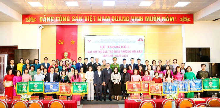 Phường Kim Liên tổng kết Đại hội Thể dục Thể thao lần thứ I năm 2025- Ảnh 6.