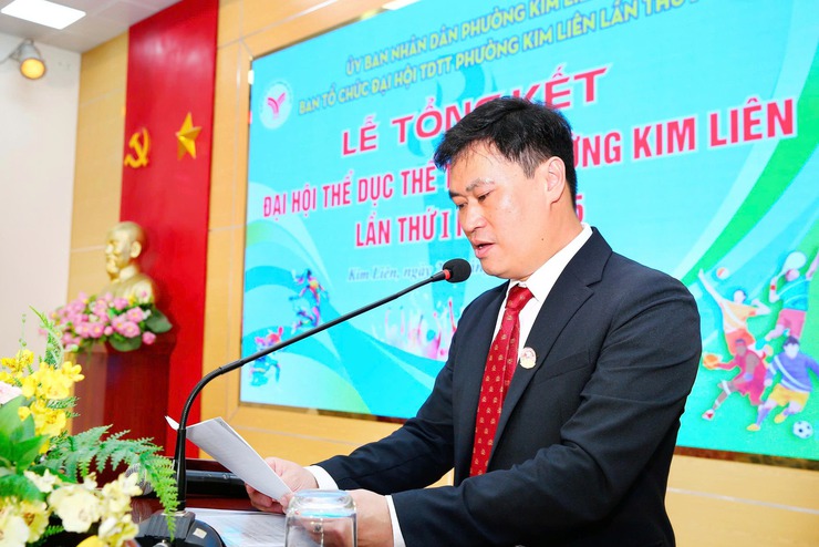 Phường Kim Liên tổng kết Đại hội Thể dục Thể thao lần thứ I năm 2025- Ảnh 5.
