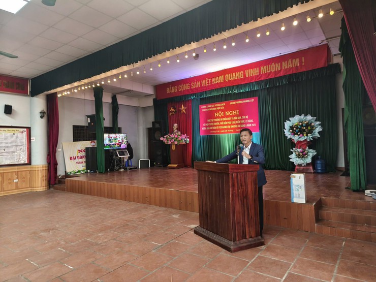 Phường Hoàng Liệt tổ chức thực tập phương án chữa cháy và cứu nạn cứu hộ kết hợp tuyên truyền, phổ biến pháp luật, kiến thức, kỹ năng, hướng dẫn an toàn về PCCC và CNCH tại TDP số 1, 2, 3 - Bằng A- Ảnh 3.