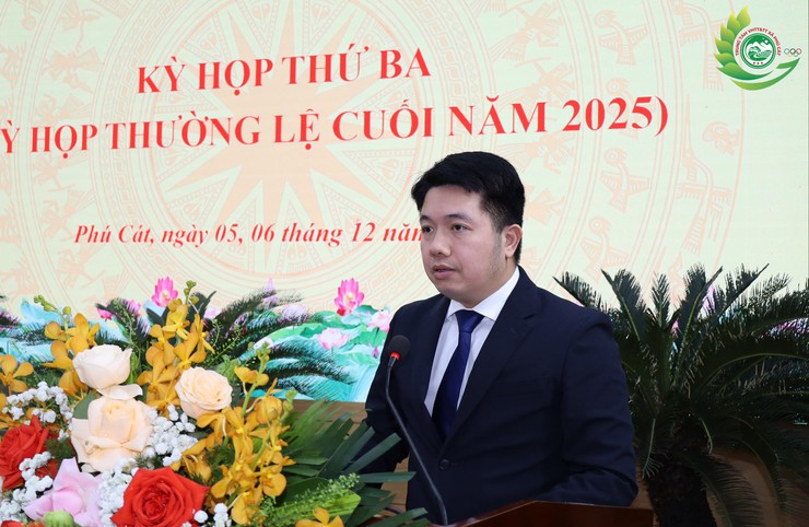 Khai mạc kỳ họp thứ Ba HĐND xã Phú Cát kháo XX, nhiệm kỳ 2025 – 2030- Ảnh 5.