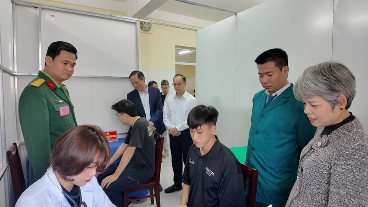 Xã An Khánh - Khám tuyển sức khỏe Nghĩa vụ Quân sự và thực hiện nghĩa vụ tham gia Công an nhân dân năm 2026- Ảnh 5.