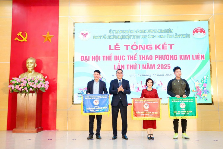 Phường Kim Liên tổng kết Đại hội Thể dục Thể thao lần thứ I năm 2025- Ảnh 9.
