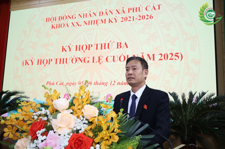 Khai mạc kỳ họp thứ Ba HĐND xã Phú Cát kháo XX, nhiệm kỳ 2025 – 2030- Ảnh 7.