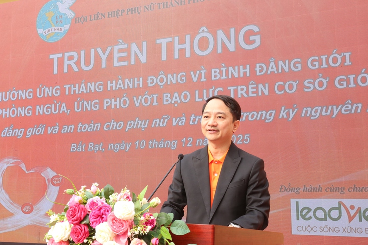 Lan tỏa thông điệp bình đẳng giới và trao gửi yêu thương tại xã Bất Bạt- Ảnh 4.