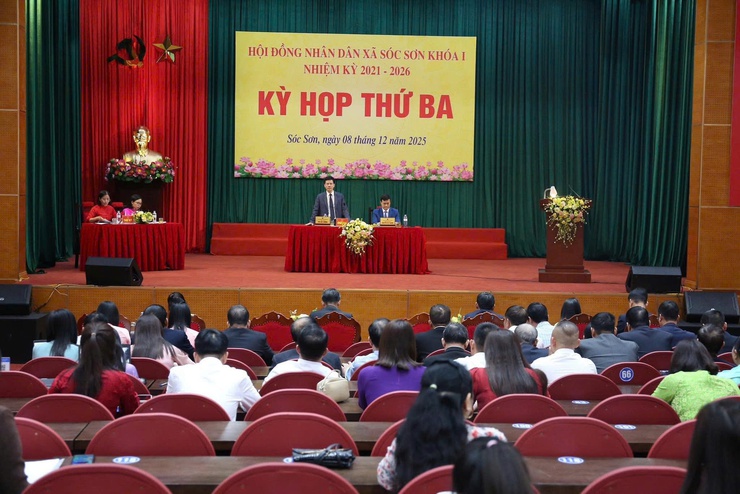 HĐND XÃ SÓC SƠN TỔ CHỨC KỲ HỌP THƯỜNG LỆ CUỐI NĂM 2025, XÁC ĐỊNH NHIỆM VỤ TRỌNG TÂM NĂM 2026- Ảnh 8.