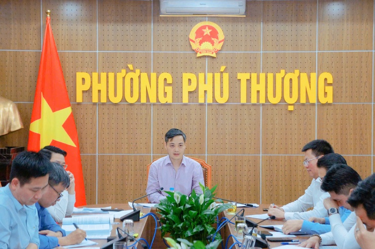 Phường Phú Thượng họp ban chỉ đạo công tác bầu cử đại biểu Quốc hội khóa XVI và bầu cử đại biểu HĐND các cấp nhiệm kỳ 2026 – 2031- Ảnh 6.