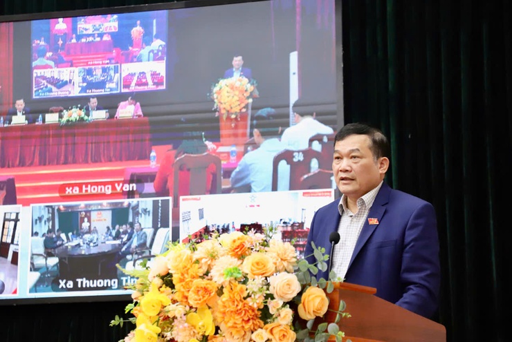 Tổ đại biểu HĐND TP Hà Nội (Đơn vị bầu cử số 18) tiếp xúc cử tri 4 xã: Thường Tín, Thượng Phúc, Hồng Vân, Chương Dương sau kỳ họp thứ 28 HĐND TP Hà Nội năm 2025, khóa XVI, nhiệm kỳ 2021 - 2026.- Ảnh 9.