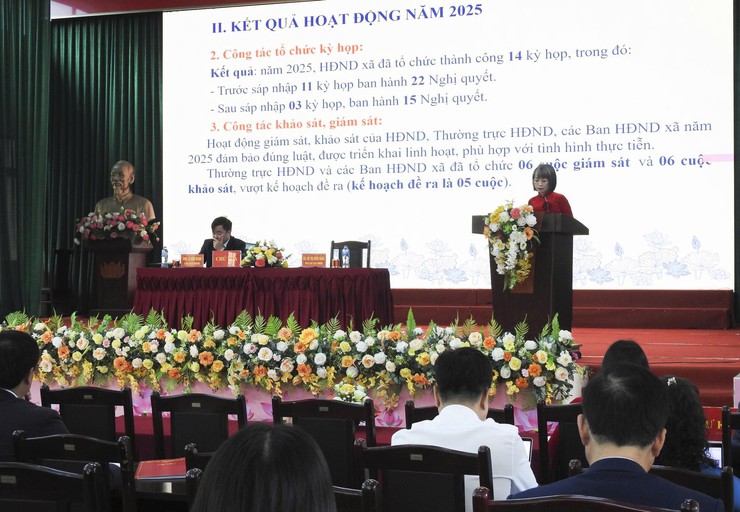 HĐND XÃ TRUNG GIÃ TỔ CHỨC KỲ HỌP CUỐI NĂM 2025: QUYẾT TÂM VƯỢT KHÓ, ĐẠT TĂNG TRƯỞNG KINH TẾ ẤN TƯỢNG- Ảnh 11.