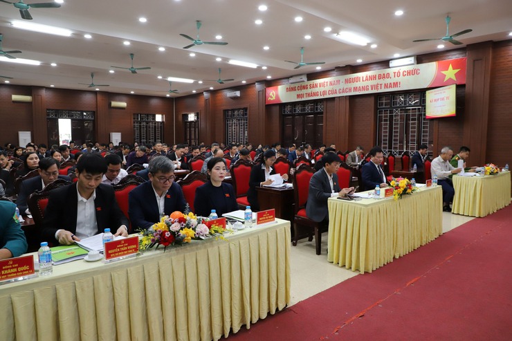  Kỳ họp thứ 4 HĐND xã Yên Xuân khoá I nhiệm kỳ 2021 – 2026: Thông qua nhiều Nghị quyết quan trọng- Ảnh 8.