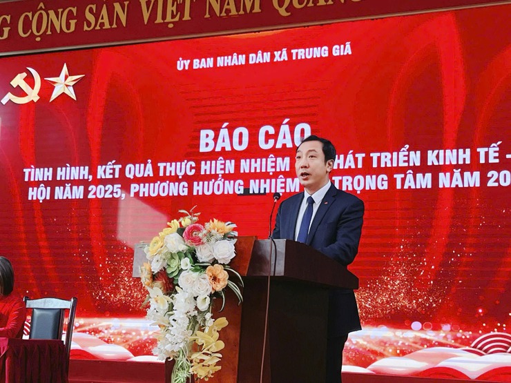 HĐND XÃ TRUNG GIÃ TỔ CHỨC KỲ HỌP CUỐI NĂM 2025: QUYẾT TÂM VƯỢT KHÓ, ĐẠT TĂNG TRƯỞNG KINH TẾ ẤN TƯỢNG- Ảnh 2.