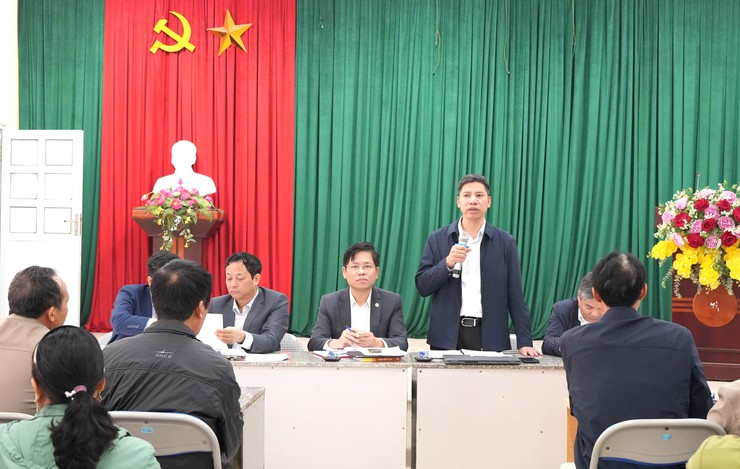 Bát Tràng đối thoại với 68 hộ dân về công tác bồi thường, hỗ trợ, tái định cư phục vụ Dự án cầu Ngọc Hồi- Ảnh 1.