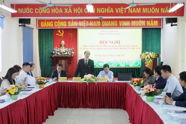 Đẩy mạnh công tác chuyển đổi số trong khám chữa bệnh ngay từ tuyến cơ sở- Ảnh 1. Đẩy mạnh công tác chuyển đổi số trong khám chữa bệnh ngay từ tuyến cơ sở- Ảnh 1.