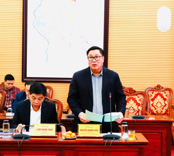 Đoàn Giám sát 07 của Thành ủy Hà Nội làm việc với phường Từ Liêm, Xuân Phương- Ảnh 1.