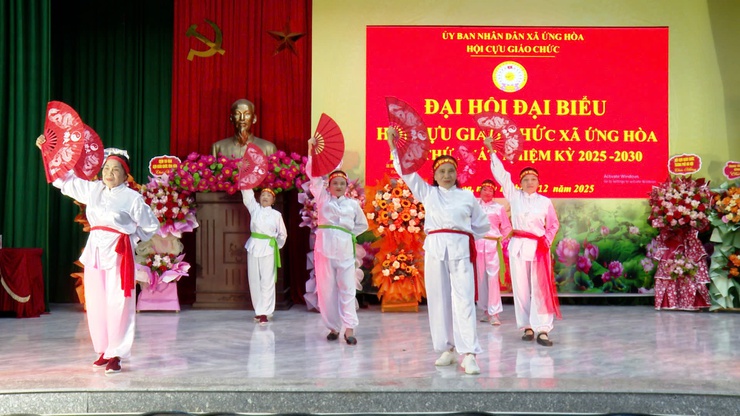 ĐẠI HỘI ĐẠI BIỂU HỘI CỰU GIÁO CHỨC XÃ ỨNG HOÀ LẦN THỨ NHẤT, NHIỆM KỲ 2025 – 2030.- Ảnh 16.