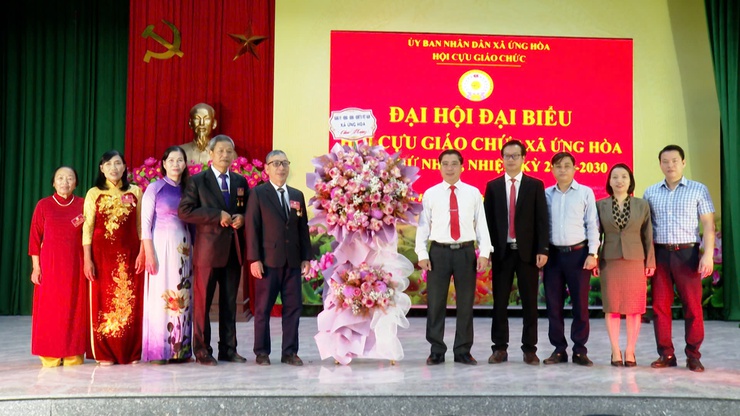 ĐẠI HỘI ĐẠI BIỂU HỘI CỰU GIÁO CHỨC XÃ ỨNG HOÀ LẦN THỨ NHẤT, NHIỆM KỲ 2025 – 2030.- Ảnh 2.
