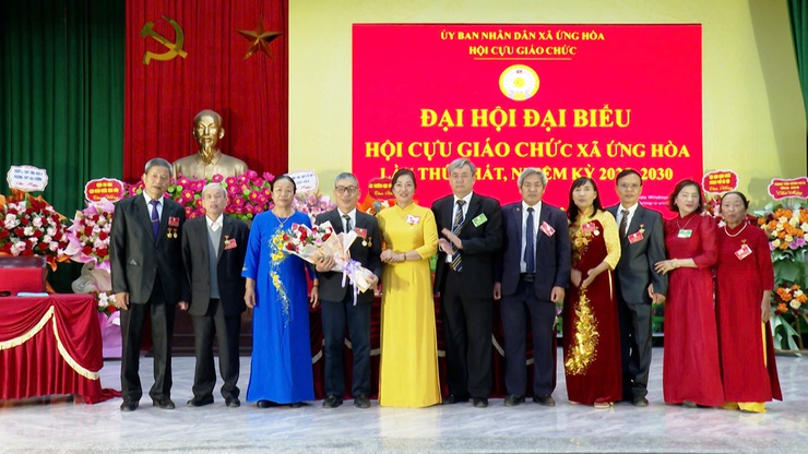 ĐẠI HỘI ĐẠI BIỂU HỘI CỰU GIÁO CHỨC XÃ ỨNG HOÀ LẦN THỨ NHẤT, NHIỆM KỲ 2025 – 2030.- Ảnh 7.