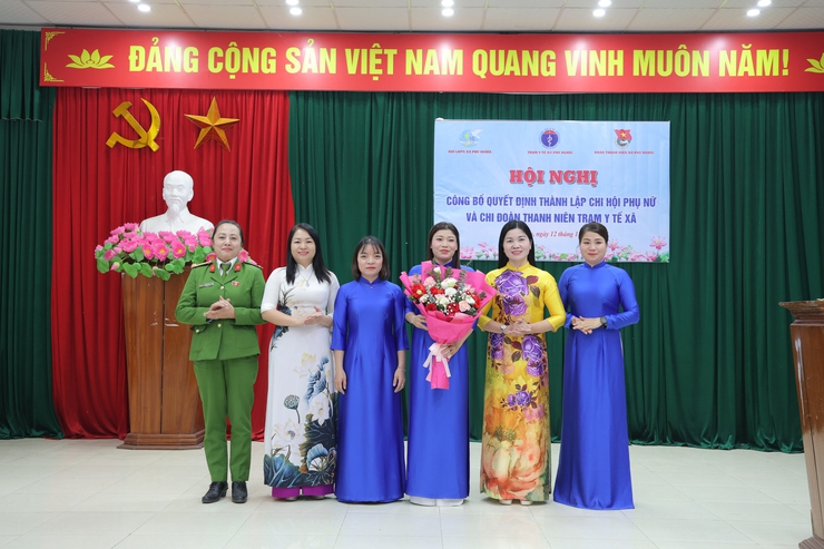 Trạm Y tế xã Phú Nghĩa tổ chức Hội nghị công bố quyết định thành lập và ra mắt Chi hội Phụ nữ, Chi đoàn Thanh niên- Ảnh 8.