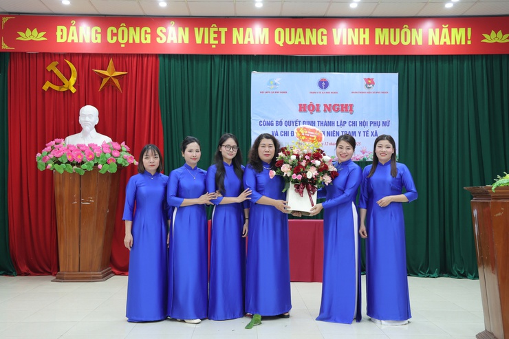 Trạm Y tế xã Phú Nghĩa tổ chức Hội nghị công bố quyết định thành lập và ra mắt Chi hội Phụ nữ, Chi đoàn Thanh niên- Ảnh 10.