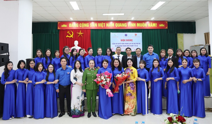 Trạm Y tế xã Phú Nghĩa tổ chức Hội nghị công bố quyết định thành lập và ra mắt Chi hội Phụ nữ, Chi đoàn Thanh niên- Ảnh 11.